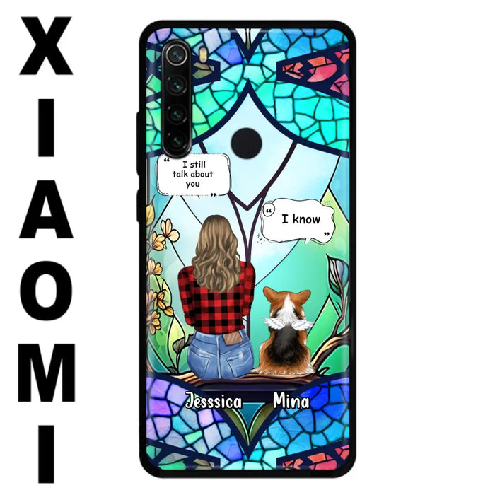 Custom Personalized Memorial Pet Phone Case - Memorial Gift Idea For Dog/ Cat/ Rabbits Owners - Up to 3 Dogs/ Cats/ Rabbits - Case For Xiaomi/ Oppo/ Huawei