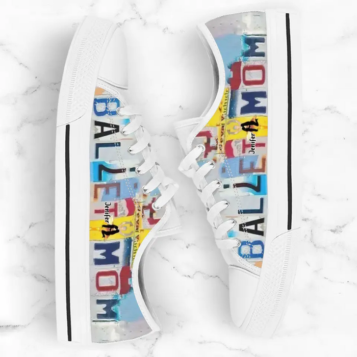 Custom Ballet Mom Sneakers - Gift Idea For Mother