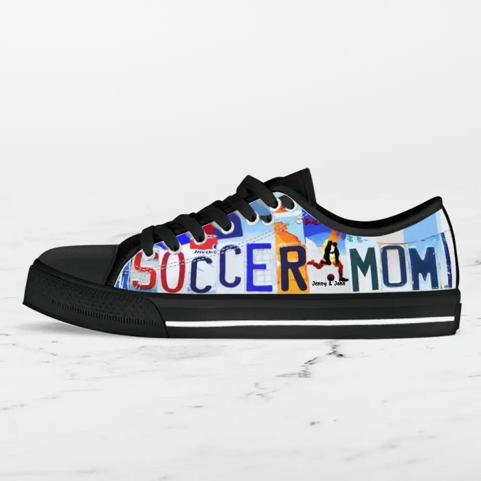 Custom Soccer Mom Sneakers - Gift Idea For Mother