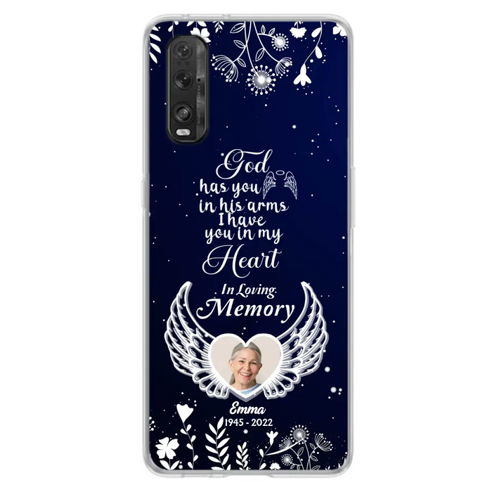 Personalized Memorial Phone Case - Memorial Gift Idea For Family - I Have You In My Heart - Case For Oppo/Xiaomi/Huawei