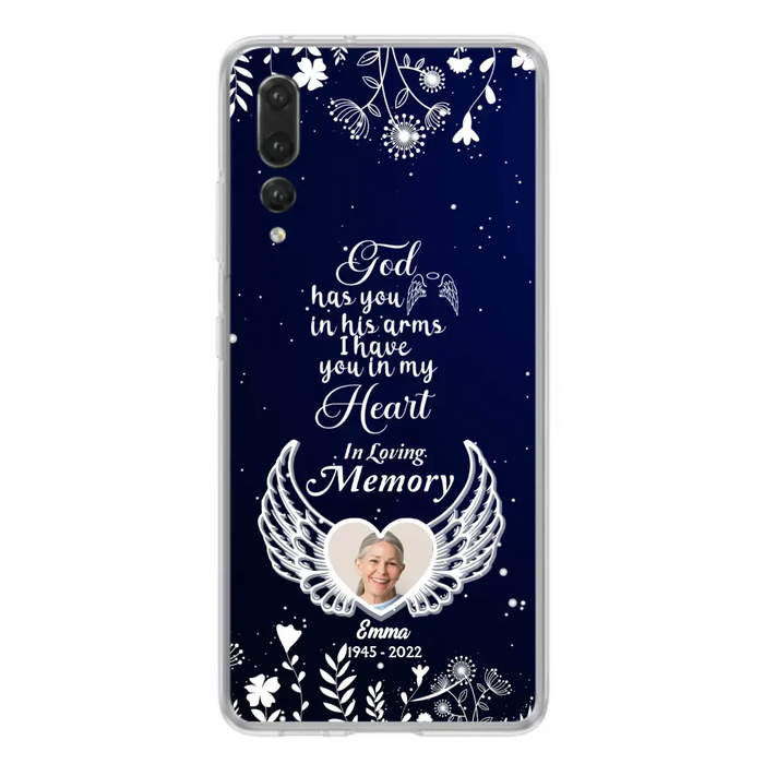 Personalized Memorial Phone Case - Memorial Gift Idea For Family - I Have You In My Heart - Case For Oppo/Xiaomi/Huawei