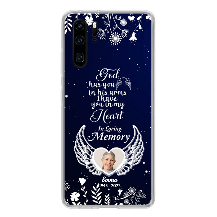 Personalized Memorial Phone Case - Memorial Gift Idea For Family - I Have You In My Heart - Case For Oppo/Xiaomi/Huawei