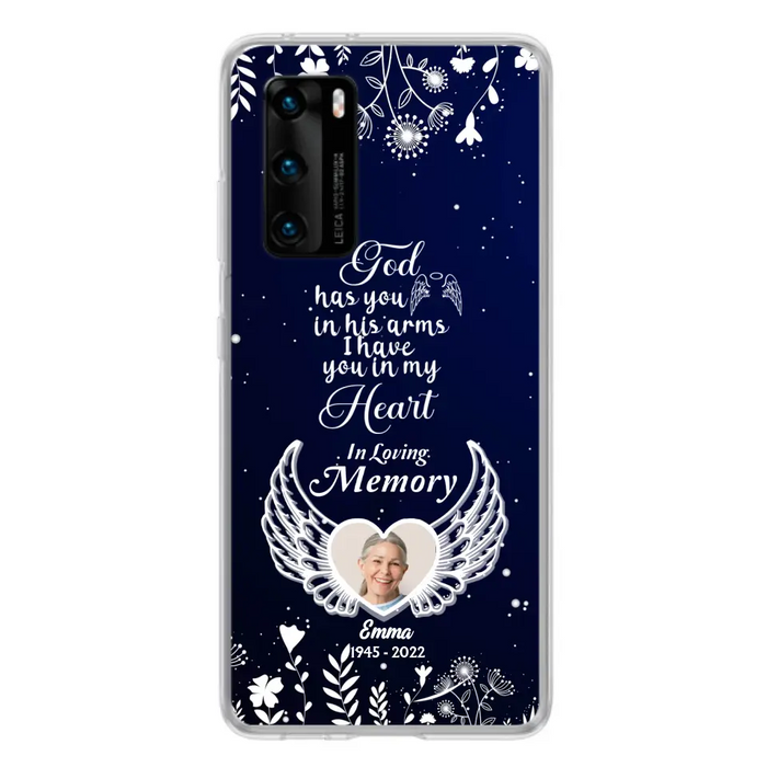 Personalized Memorial Phone Case - Memorial Gift Idea For Family - I Have You In My Heart - Case For Oppo/Xiaomi/Huawei