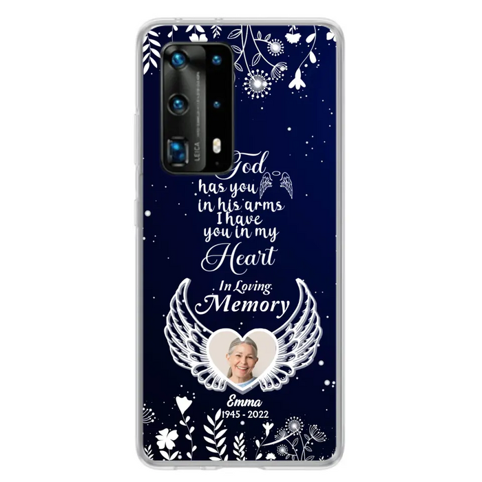 Personalized Memorial Phone Case - Memorial Gift Idea For Family - I Have You In My Heart - Case For Oppo/Xiaomi/Huawei