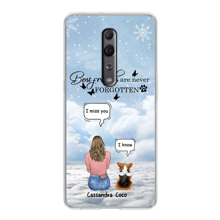 Personalized Memorial Pet Phone Case - Upto 3 Pets - Memorial Gift Idea For Dog/Cat/Rabbits Owners - I Miss You - Case For Oppo/Xiaomi/Huawei