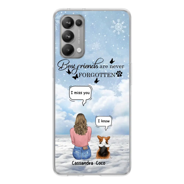 Personalized Memorial Pet Phone Case - Upto 3 Pets - Memorial Gift Idea For Dog/Cat/Rabbits Owners - I Miss You - Case For Oppo/Xiaomi/Huawei