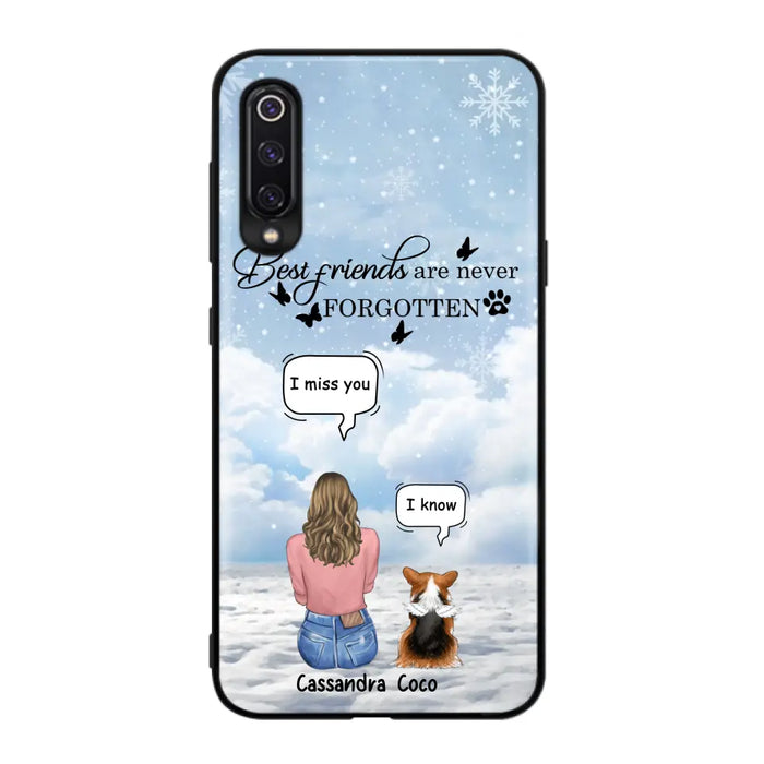 Personalized Memorial Pet Phone Case - Upto 3 Pets - Memorial Gift Idea For Dog/Cat/Rabbits Owners - I Miss You - Case For Oppo/Xiaomi/Huawei