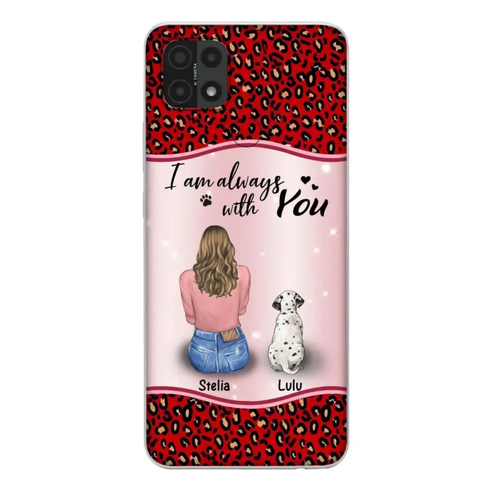 Personalized Dog Mom Phone Case - Upto 4 Dogs -Gift Idea For Dog Owners - I Am Always With You - Case For Oppo/Xiaomi/Huawei