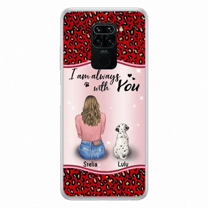 Personalized Dog Mom Phone Case - Upto 4 Dogs -Gift Idea For Dog Owners - I Am Always With You - Case For Oppo/Xiaomi/Huawei