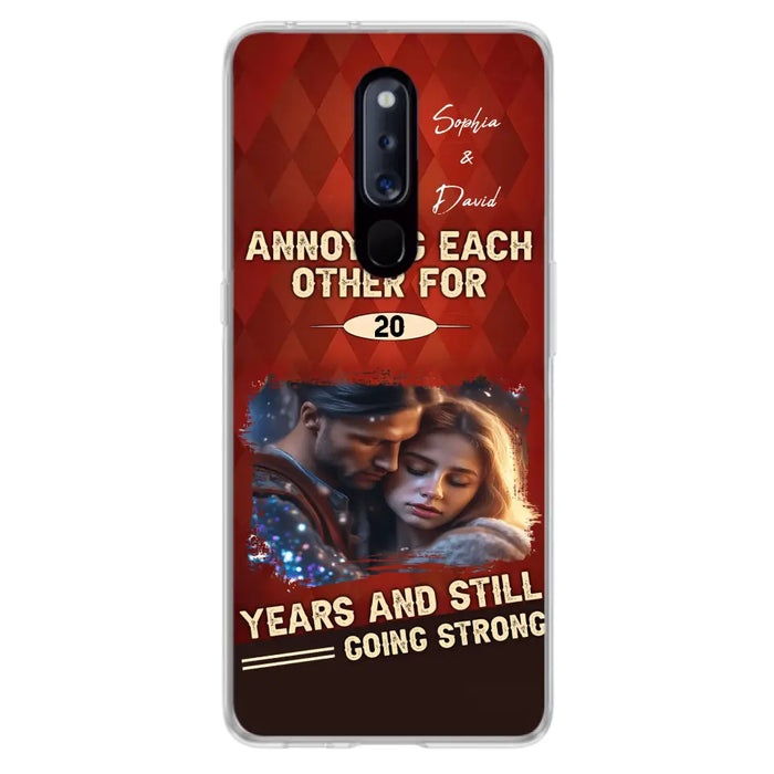 Personalized Couple Photo Phone Case - Gift Idea For Couple - Annoying Each Other For 20 Years And Still Going Strong - Case For Oppo/Xiaomi/Huawei