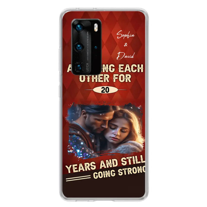 Personalized Couple Photo Phone Case - Gift Idea For Couple - Annoying Each Other For 20 Years And Still Going Strong - Case For Oppo/Xiaomi/Huawei