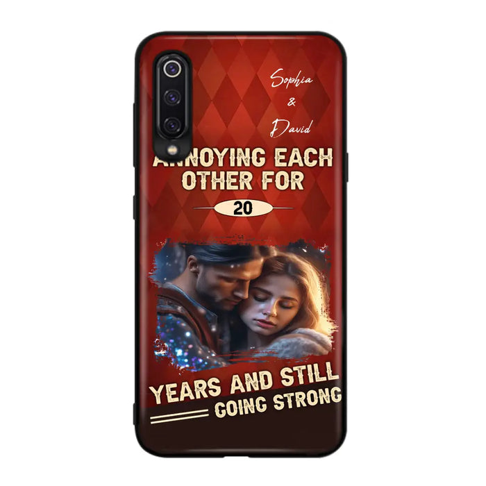 Personalized Couple Photo Phone Case - Gift Idea For Couple - Annoying Each Other For 20 Years And Still Going Strong - Case For Oppo/Xiaomi/Huawei