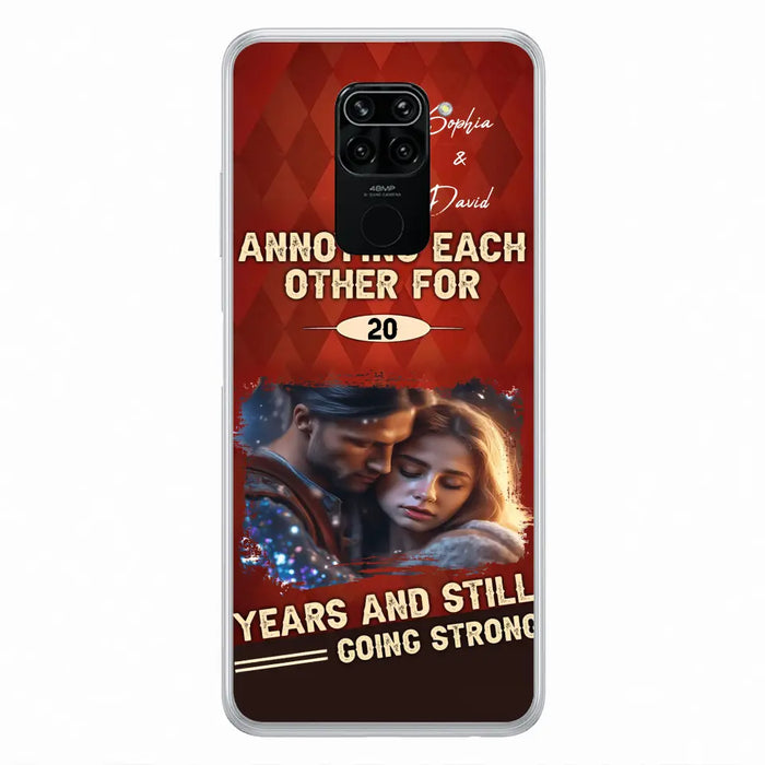 Personalized Couple Photo Phone Case - Gift Idea For Couple - Annoying Each Other For 20 Years And Still Going Strong - Case For Oppo/Xiaomi/Huawei