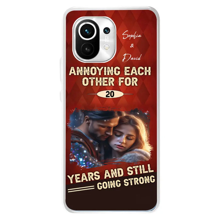 Personalized Couple Photo Phone Case - Gift Idea For Couple - Annoying Each Other For 20 Years And Still Going Strong - Case For Oppo/Xiaomi/Huawei