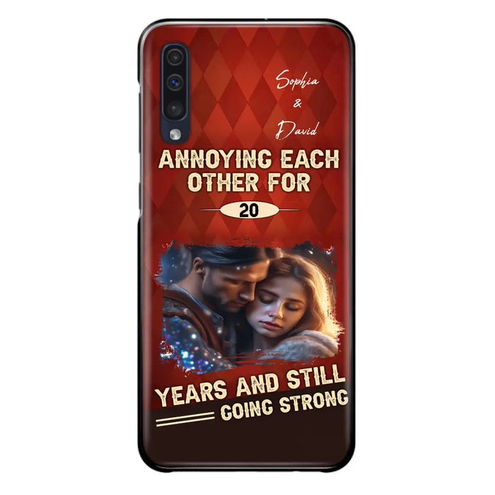 Personalized Couple Photo Phone Case - Gift Idea For Couple - Annoying Each Other For 20 Years And Still Going Strong - Case For iPhone/Samsung