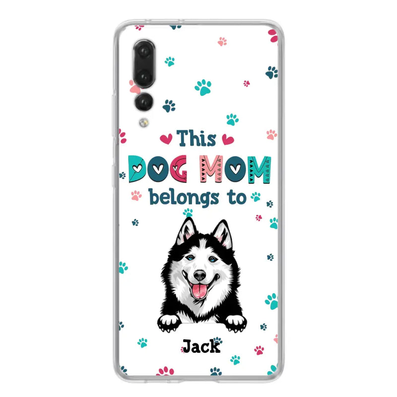 Personalized Dog Phone Case For Oppo/Xiaomi/Huawei - Gift Idea For Dog Lover - Up to 6 Dogs - This Dog Mom Belongs To