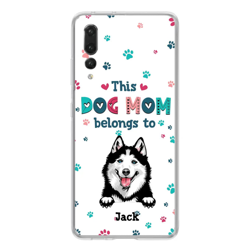 Personalized Dog Phone Case For Oppo/Xiaomi/Huawei - Gift Idea For Dog Lover - Up to 6 Dogs - This Dog Mom Belongs To
