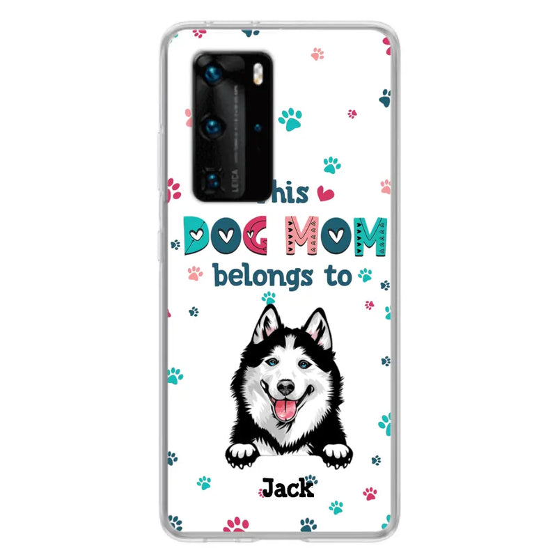 Personalized Dog Phone Case For Oppo/Xiaomi/Huawei - Gift Idea For Dog Lover - Up to 6 Dogs - This Dog Mom Belongs To