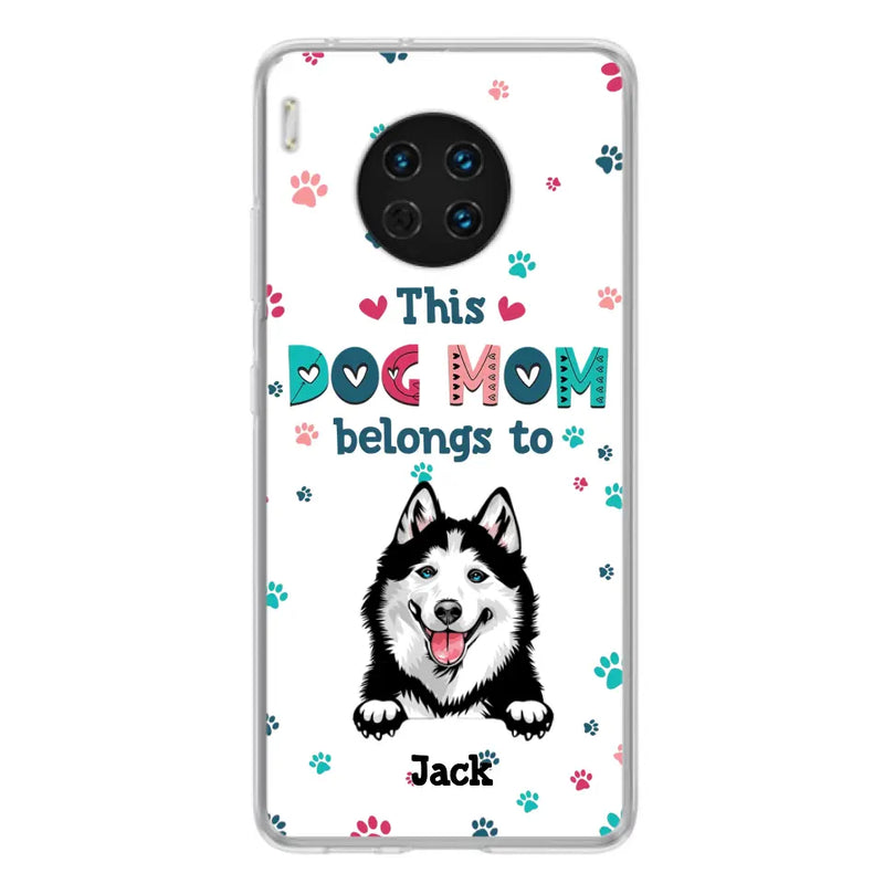 Personalized Dog Phone Case For Oppo/Xiaomi/Huawei - Gift Idea For Dog Lover - Up to 6 Dogs - This Dog Mom Belongs To