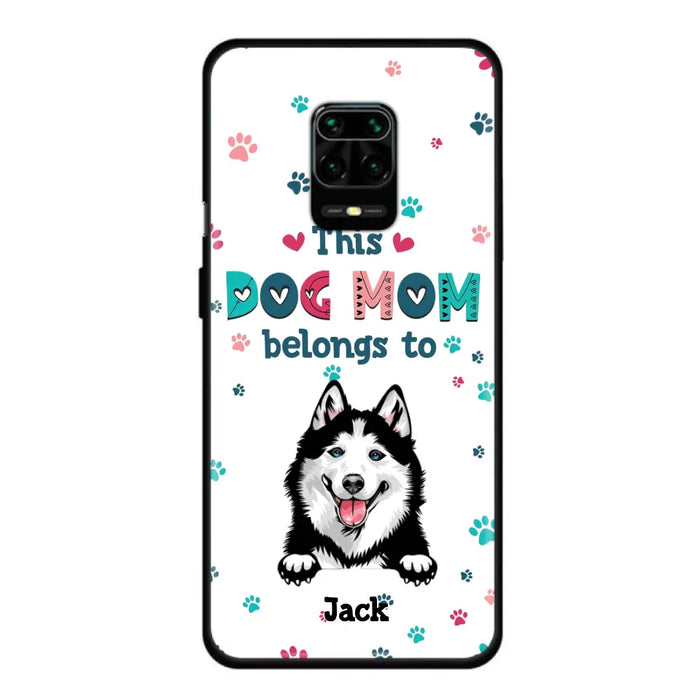 Custom Personalized Dog Phone Case For Oppo/Xiaomi/Huawei - Gift Idea For Dog Lover - Up to 6 Dogs - This Dog Mom Belongs To