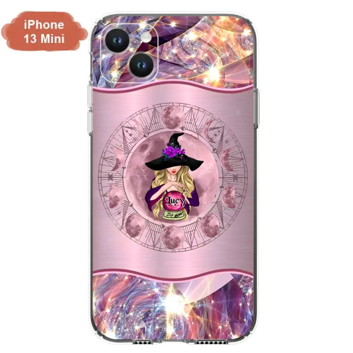 Personalized Witch Phone Case - Halloween Gift Idea For Witch Lovers - Case For iPhone/Samsung