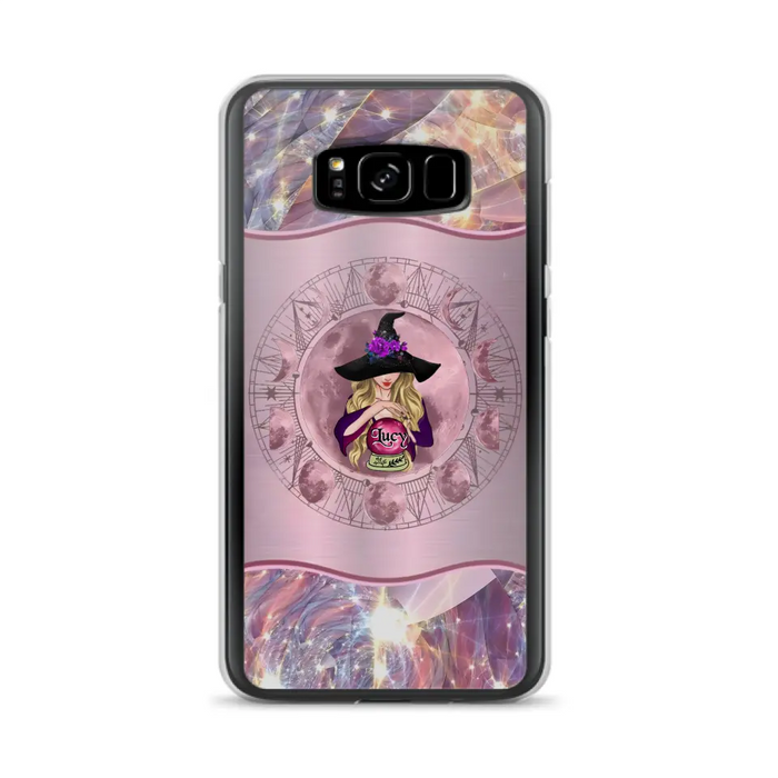 Personalized Witch Phone Case - Halloween Gift Idea For Witch Lovers - Case For iPhone/Samsung