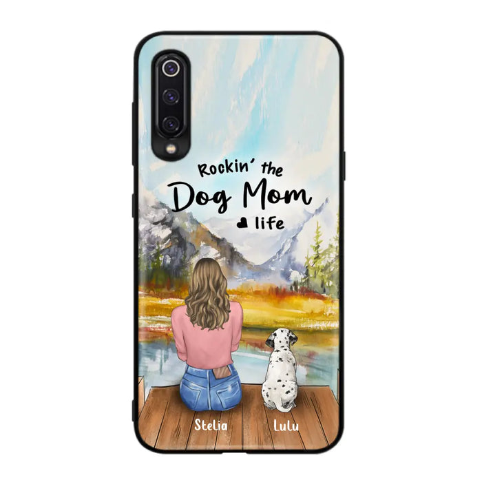 Personalized Dog Phone Case - Mother's Day Gift For Dog Mom - Up to 4 Dogs