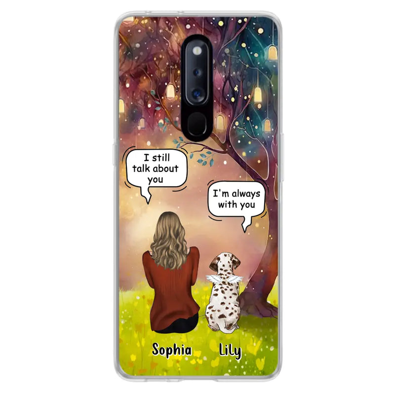 Personalized Memorial Dog Mom Phone Case - Up to 3 Dogs - Memorial Gift Idea for Dog Lovers - I'm Always With You - Case For Xiaomi/Oppo/Huawei