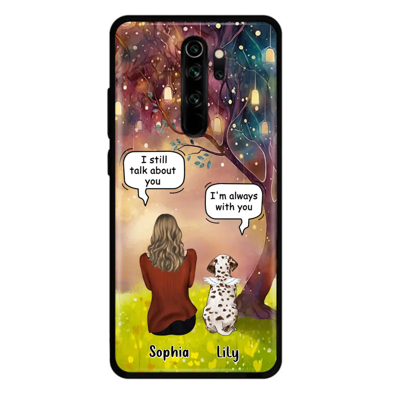 Personalized Memorial Dog Mom Phone Case - Up to 3 Dogs - Memorial Gift Idea for Dog Lovers - I'm Always With You - Case For Xiaomi/Oppo/Huawei