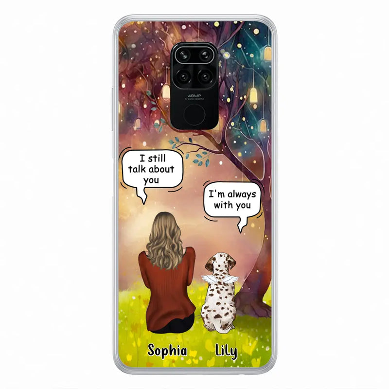 Personalized Memorial Dog Mom Phone Case - Up to 3 Dogs - Memorial Gift Idea for Dog Lovers - I'm Always With You - Case For Xiaomi/Oppo/Huawei