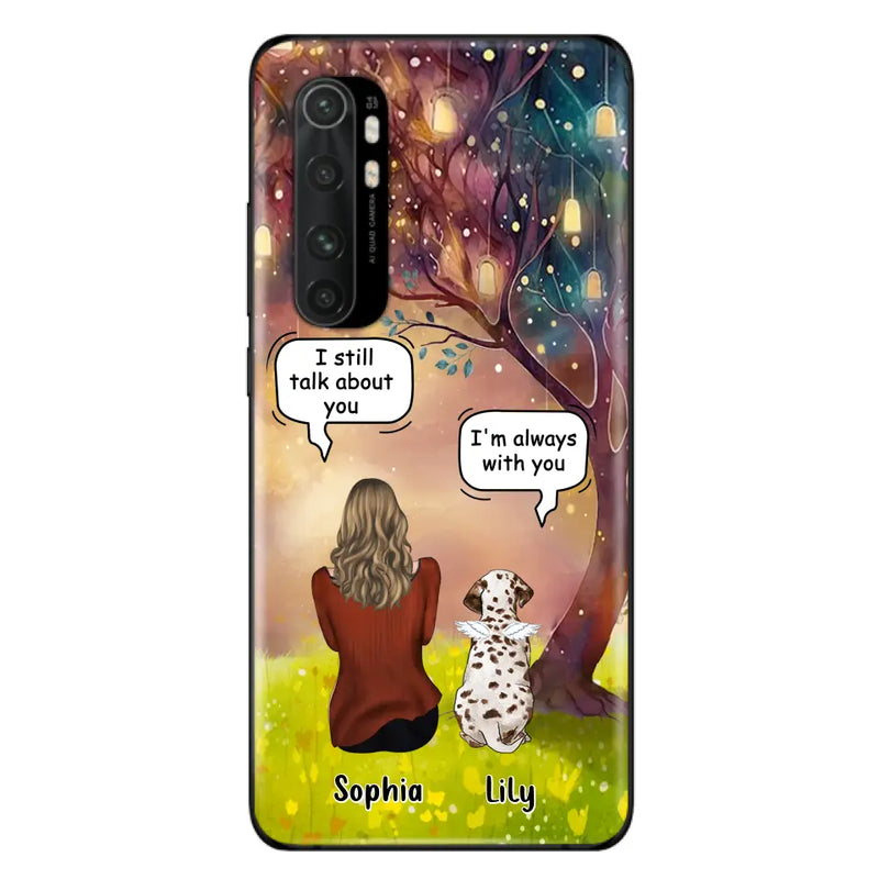 Personalized Memorial Dog Mom Phone Case - Up to 3 Dogs - Memorial Gift Idea for Dog Lovers - I'm Always With You - Case For Xiaomi/Oppo/Huawei