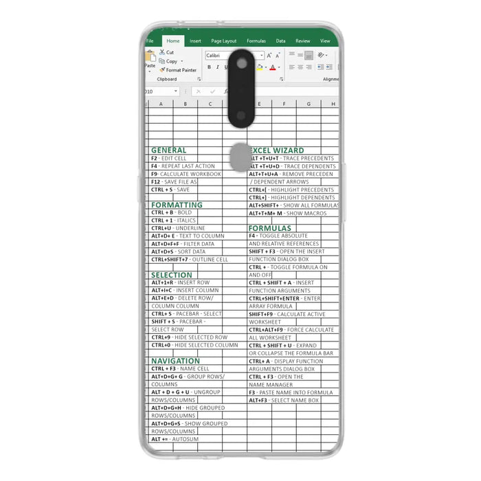 Personalized Excel Phone Case - Gift Idea For Excel Lovers - Cases For Oppo/Xiaomi/Huawei