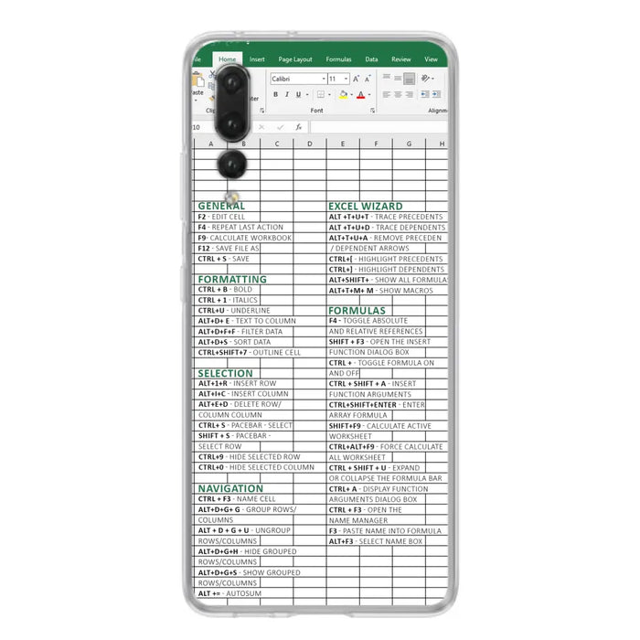 Personalized Excel Phone Case - Gift Idea For Excel Lovers - Cases For Oppo/Xiaomi/Huawei