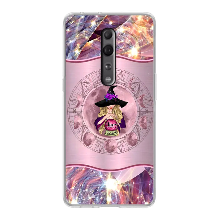 Personalized Witch Phone Case - Halloween Gift Idea For Witch Lovers - Case For Oppo/Xiaomi/Huawei