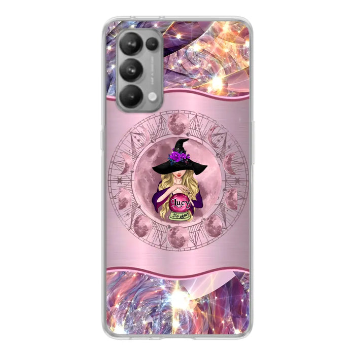 Personalized Witch Phone Case - Halloween Gift Idea For Witch Lovers - Case For Oppo/Xiaomi/Huawei