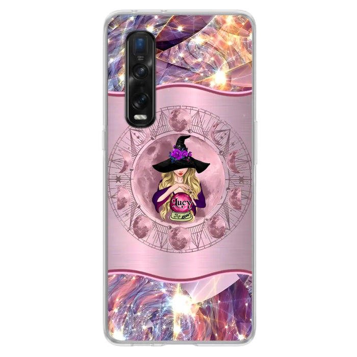 Personalized Witch Phone Case - Halloween Gift Idea For Witch Lovers - Case For Oppo/Xiaomi/Huawei