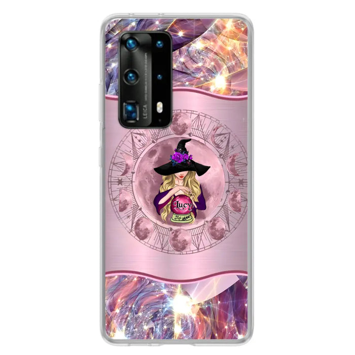 Personalized Witch Phone Case - Halloween Gift Idea For Witch Lovers - Case For Oppo/Xiaomi/Huawei