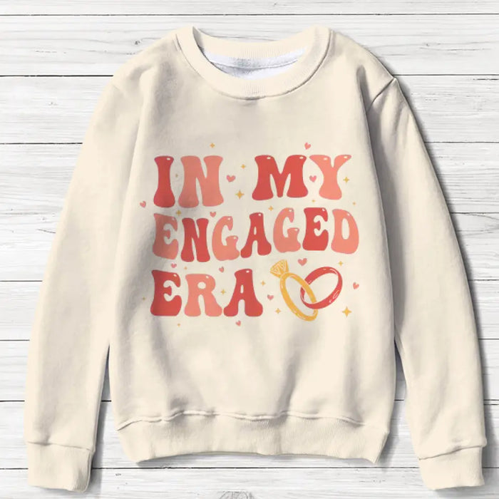 Custom Personalized In My Engaged Era Sweater - Future MRS - Engagement Gift For Bride