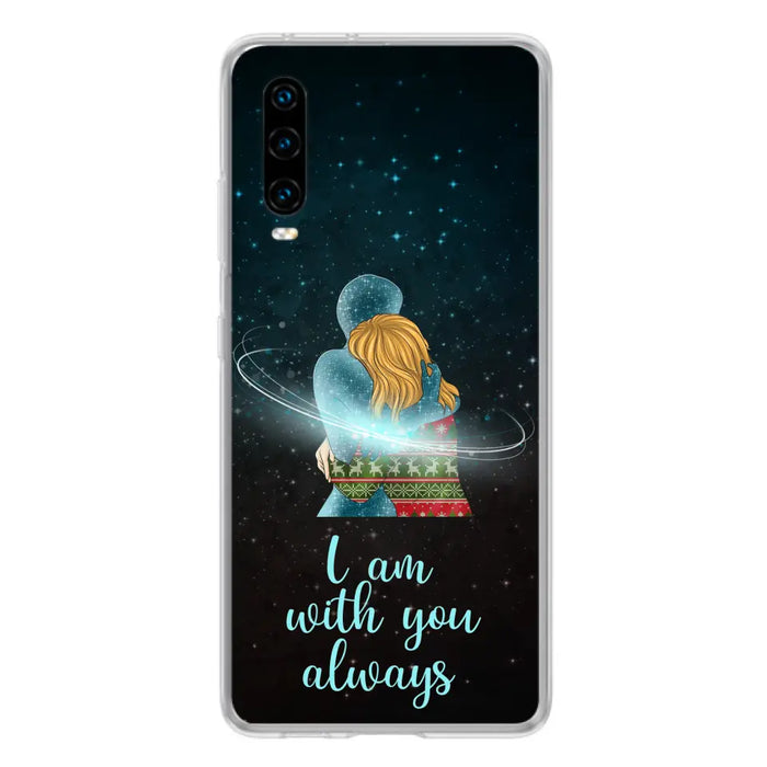 Custom Personalized Memorial Phone Case - Memorial Gift Idea For Family/Couple - Case For Oppo/Xiaomi/Huawei - I Am With You Always