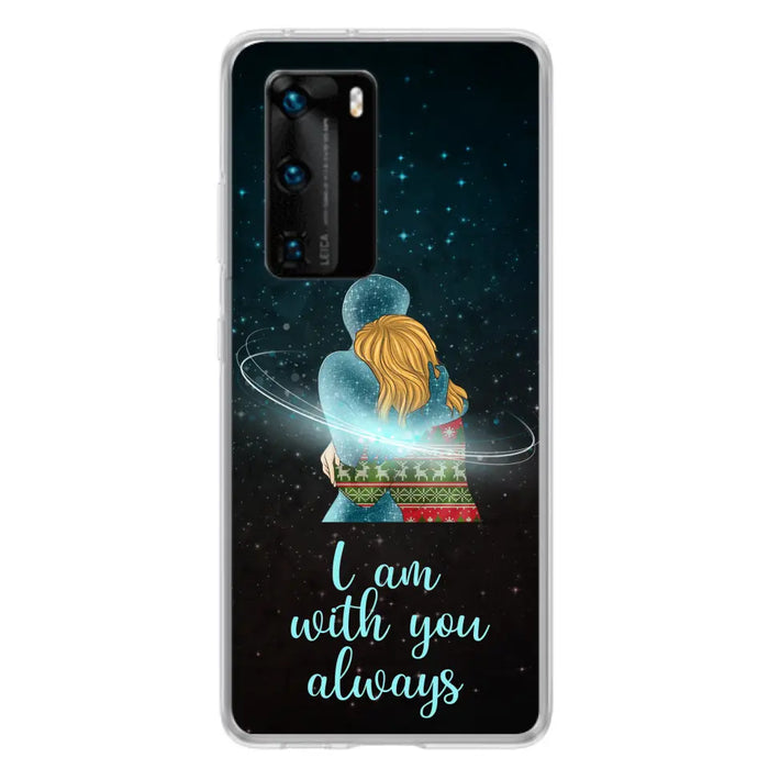 Custom Personalized Memorial Phone Case - Memorial Gift Idea For Family/Couple - Case For Oppo/Xiaomi/Huawei - I Am With You Always