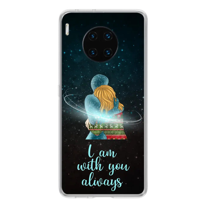 Custom Personalized Memorial Phone Case - Memorial Gift Idea For Family/Couple - Case For Oppo/Xiaomi/Huawei - I Am With You Always