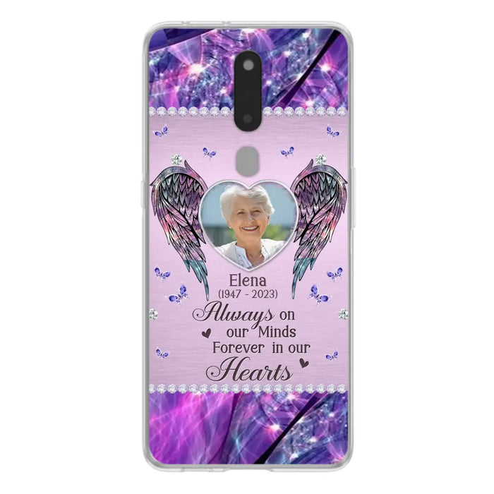 Custom Personalized Memorial Phone Case - Memorial Gift Idea For Family - Case For Oppo/Xiaomi/Huawei - Always On My Mind s Forever In Our Hearts