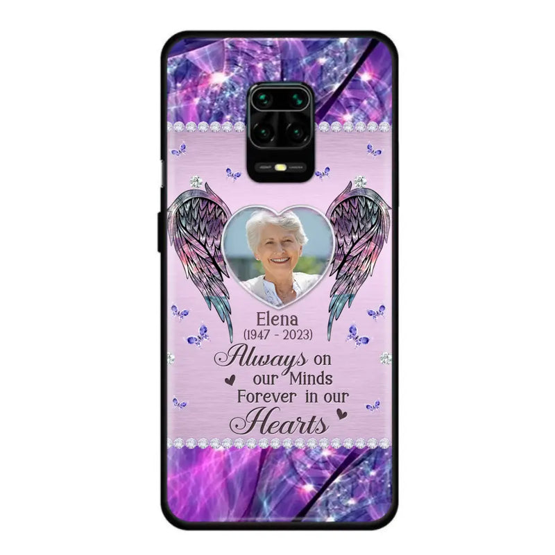 Custom Personalized Memorial Phone Case - Memorial Gift Idea For Family - Case For Oppo/Xiaomi/Huawei - Always On My Mind s Forever In Our Hearts