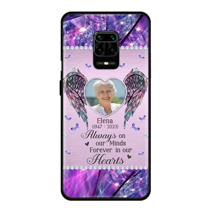 Custom Personalized Memorial Phone Case - Memorial Gift Idea For Family - Case For Oppo/Xiaomi/Huawei - Always On My Mind s Forever In Our Hearts