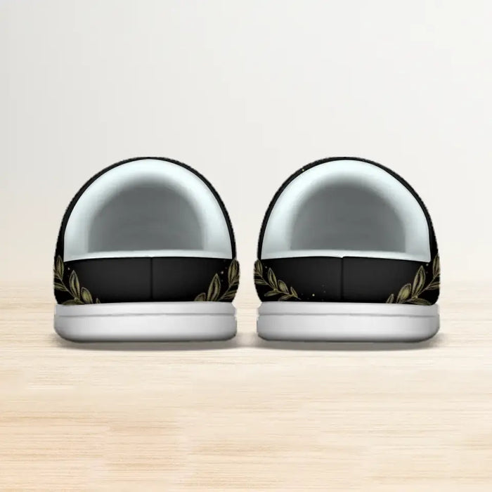 Personalized Plush Slippers - Gift Idea For Friends/Wicca/Pagan - As Above So Below