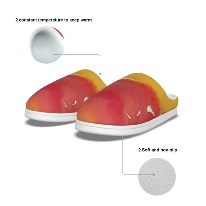 Personalized Plush Slippers - Gift Idea For Friends/Wicca/Pagan - As Above So Below