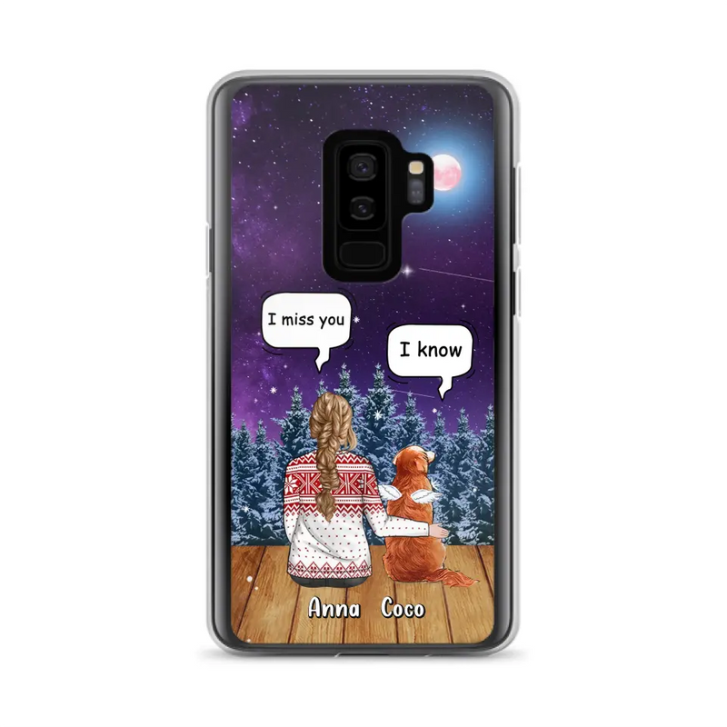 Personalized Memorial Pet Phone Case - Up to 4 Pets - Memorial Gift Idea For Dog/Cat Lover - Case For iPhone/Samsung