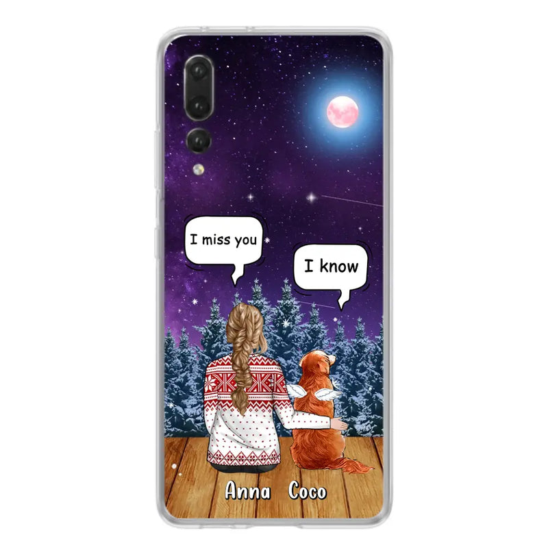 Personalized Memorial Pet Phone Case - Up to 4 Pets - Memorial Gift Idea For Dog/Cat Lover - Case For Oppo/Xiaomi/Huawei