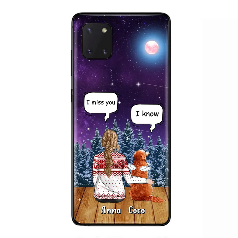 Personalized Memorial Pet Phone Case - Up to 4 Pets - Memorial Gift Idea For Dog/Cat Lover - Case For iPhone/Samsung