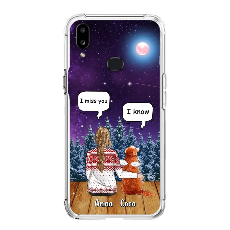 Personalized Memorial Pet Phone Case - Up to 4 Pets - Memorial Gift Idea For Dog/Cat Lover - Case For iPhone/Samsung